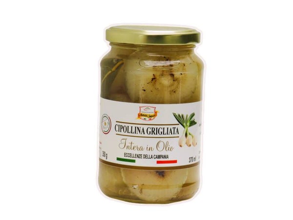 Cipolline bianche intere grigliate 350g