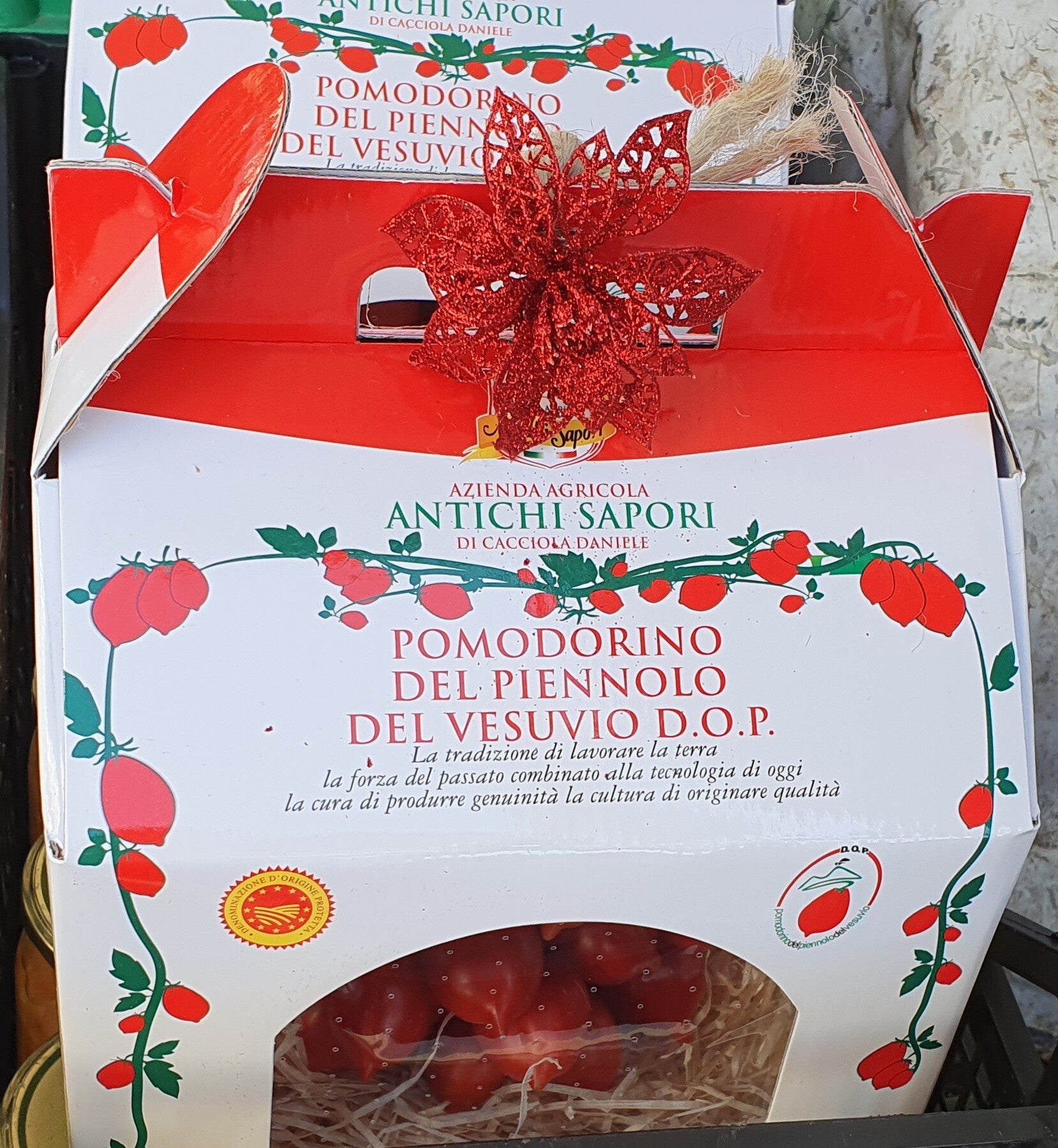 "Pomodorino del Piennolo del Vesuvio DOP" Casa Italia da 1,5 Kg