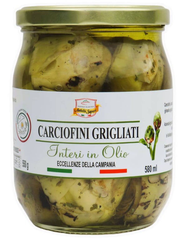 Carciofi grigliati in Olio (Violetto) 550g