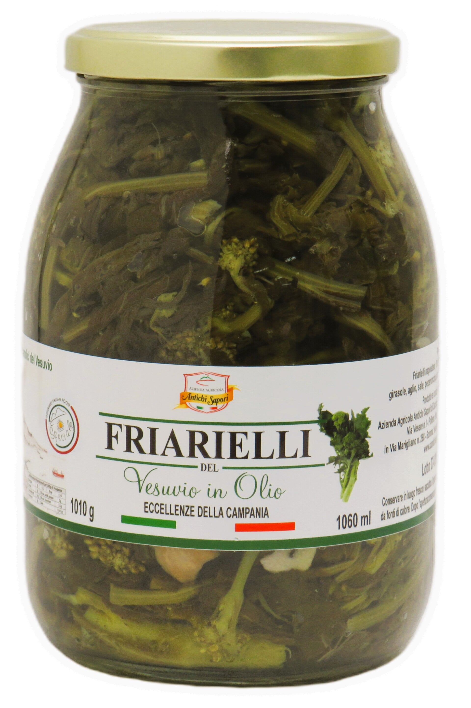 Friarielli Napoletani in Olio (Cime di Rapa) 1000g