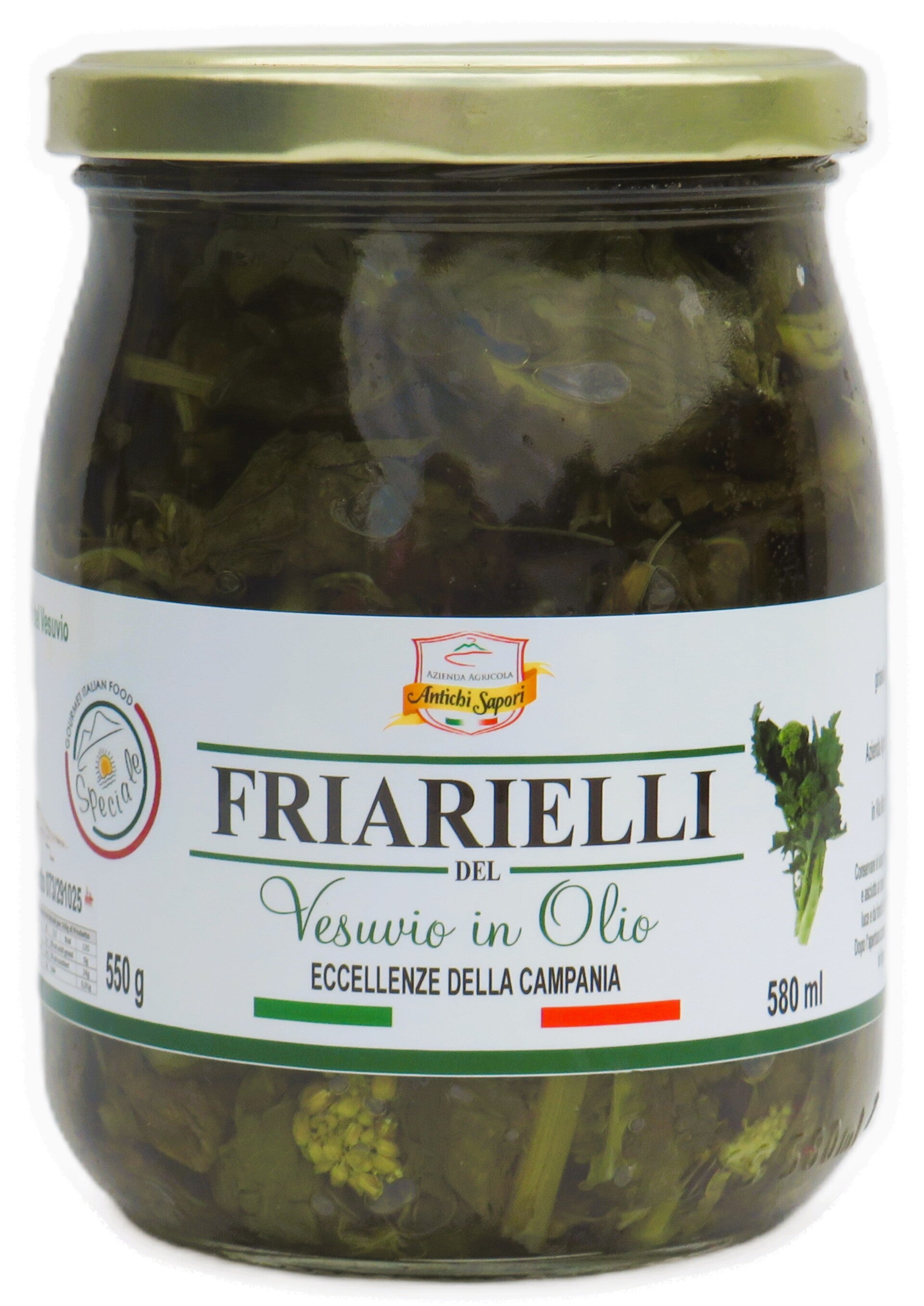 Friarielli Napoletani in Olio (Cime di Rapa) 550g