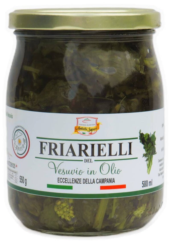 Friarielli Napoletani in Olio (Cime di Rapa) 550g