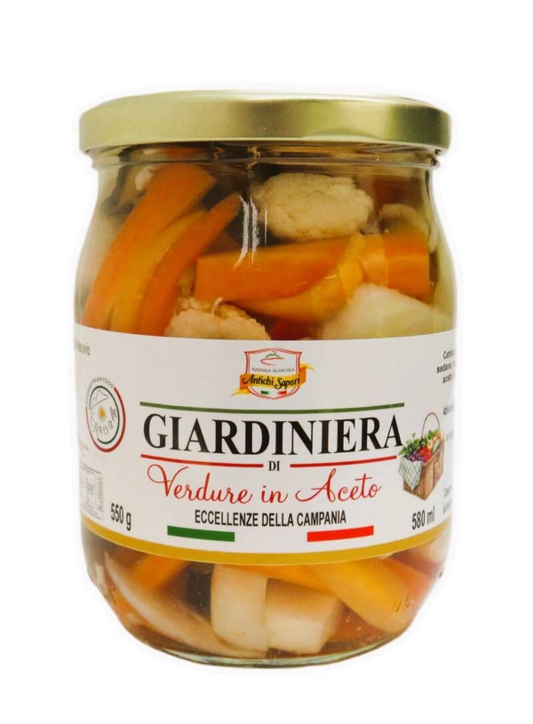 Giardiniera di Verdure dell'orto in aceto 550g