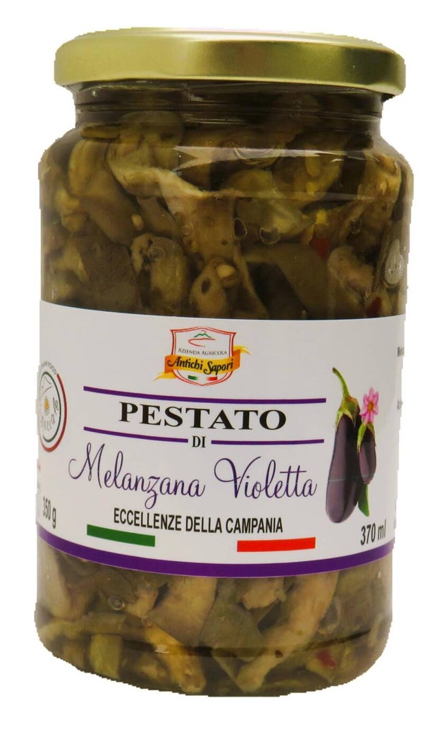 Pestato di Melanzana napoletana in olio 350g