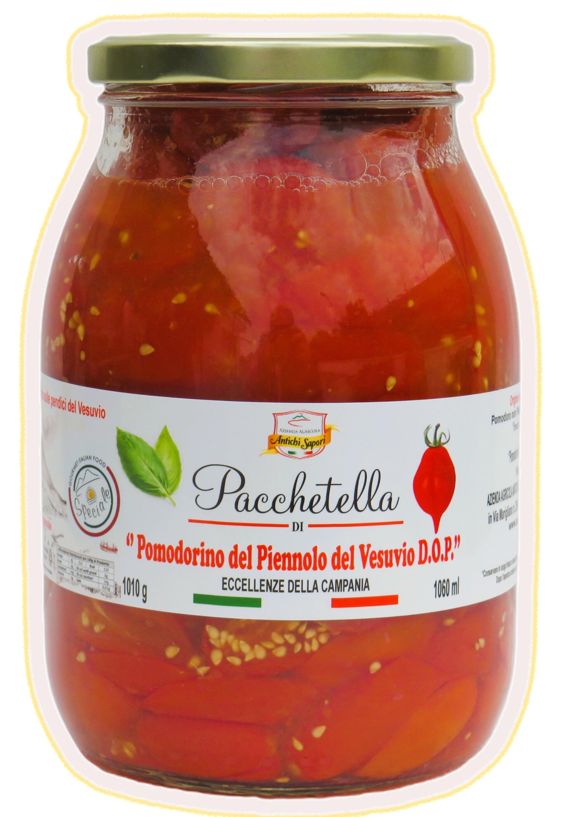 Pacchetella di Pomodorino del Piennolo del Vesuvio DOP 1 kg