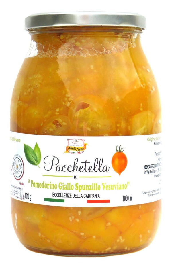 Pacchetella di Pomodorino Pizzutello Giallo Vesuviano 1 kg