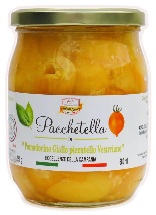 Pacchetella di Pomodorino Pizzutello Giallo Vesuviano 550g