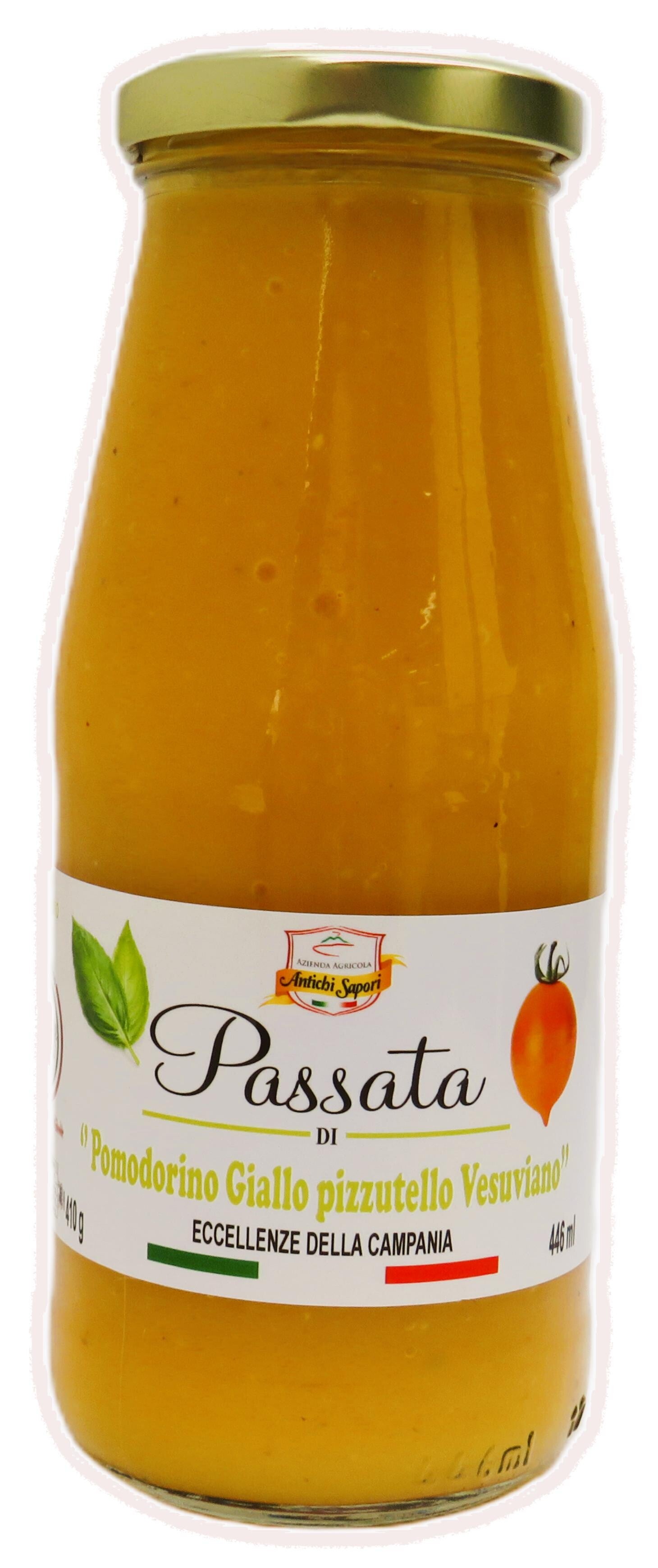 Passata di Pomodorino Pizzutello Giallo Vesuviano 410g