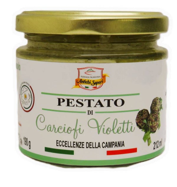 Pestato di Carciofi violetti in olio 200g