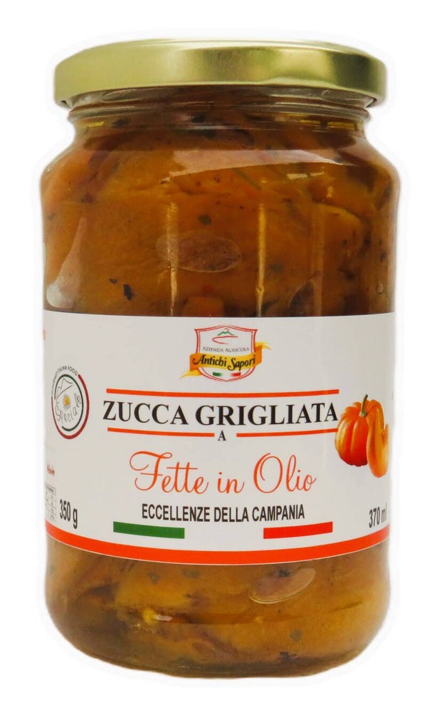 Zucca Grigliata a fette in olio 350g