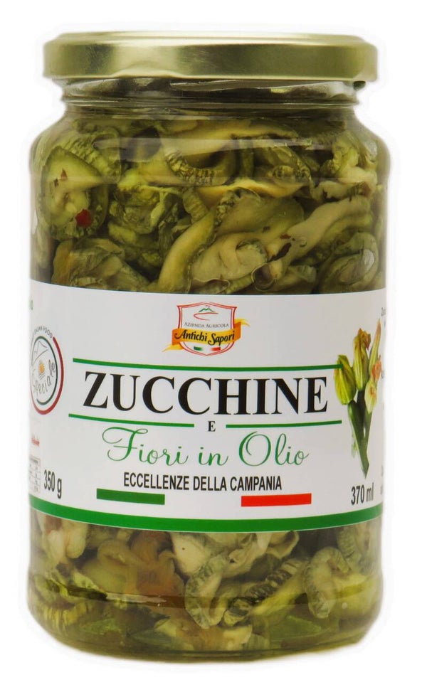 Zucchine e Fiori sottolio 350g