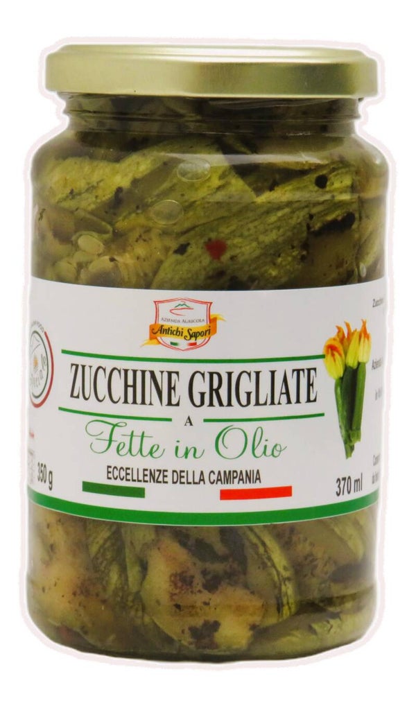 Zucchine Grigliate a fette sottolio 350g