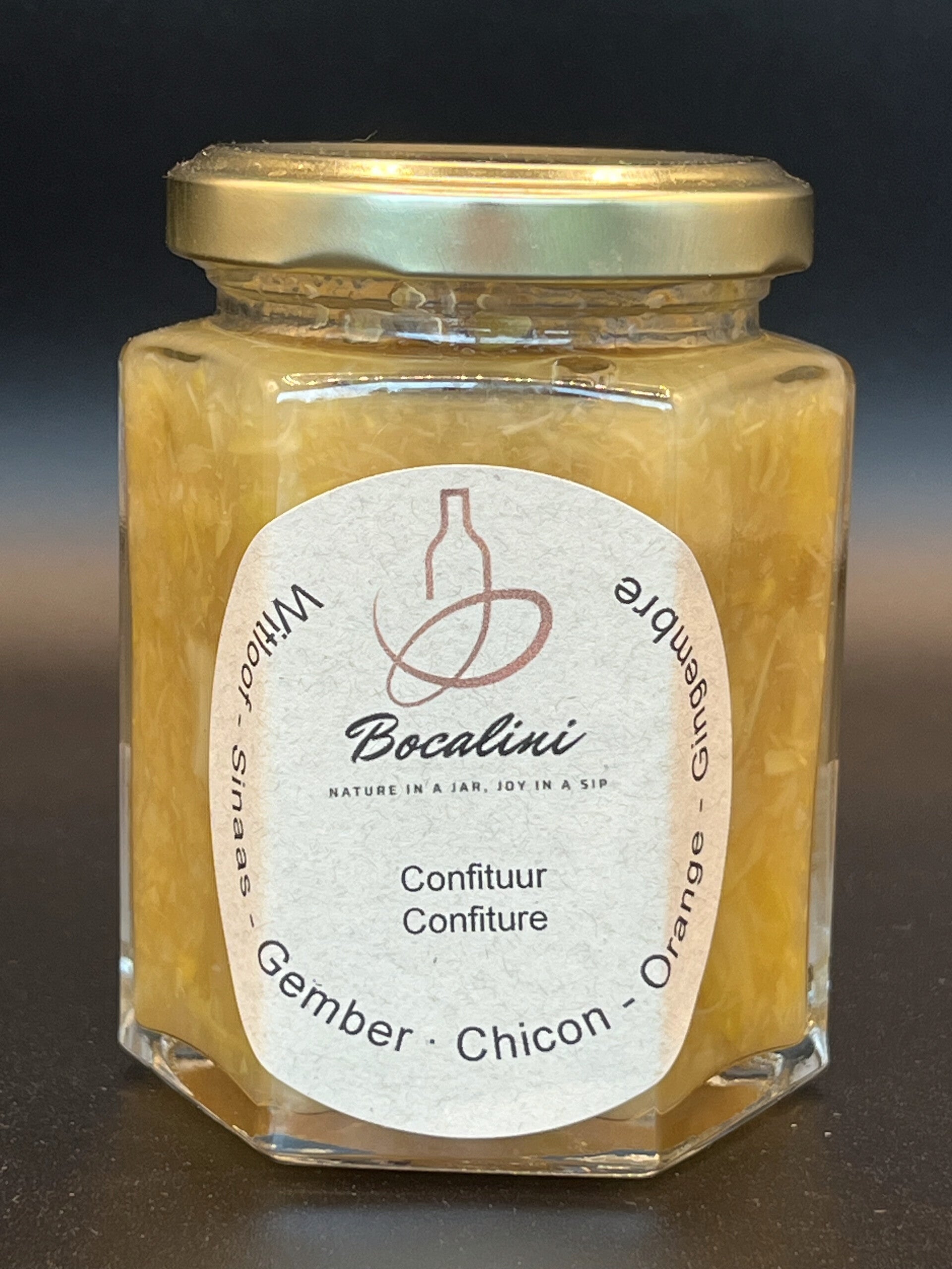 Witloof - sinaasappel - gember confituur