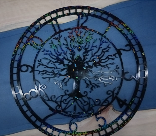 Colorchange Epoxy klok
