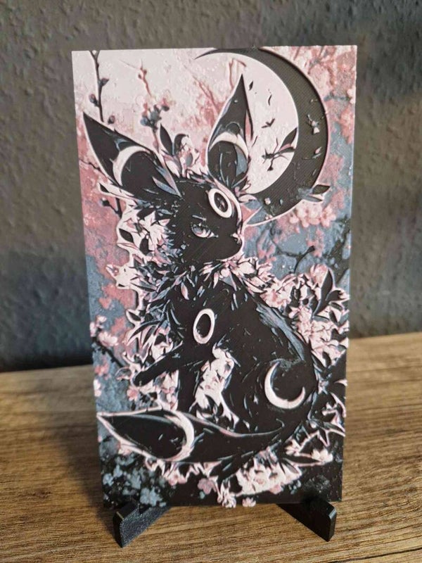 3D Hueforge Kunstbild: Anime