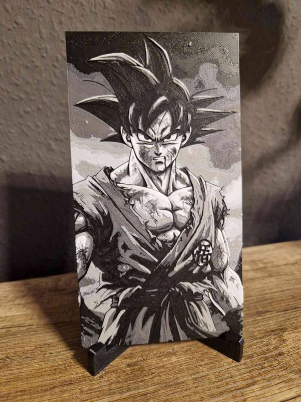 3D Hueforge Kunstbild: Anime