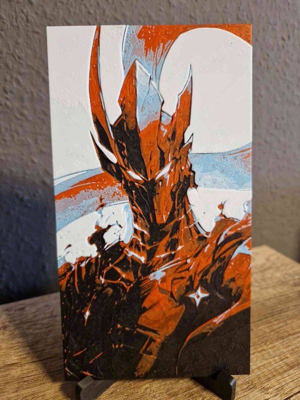 3D Hueforge Kunstbild: Anime