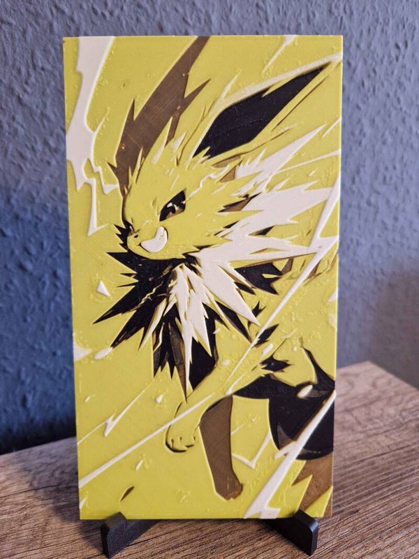 3D Hueforge Kunstbild: Anime