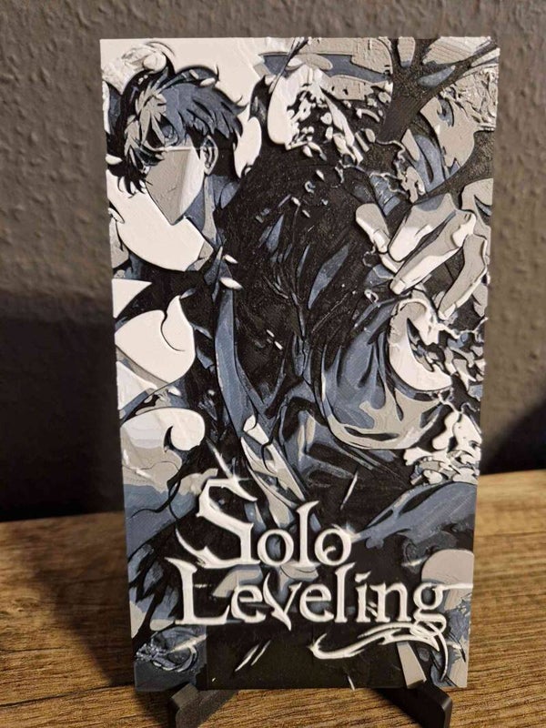 3D Hueforge Kunstbild: Anime