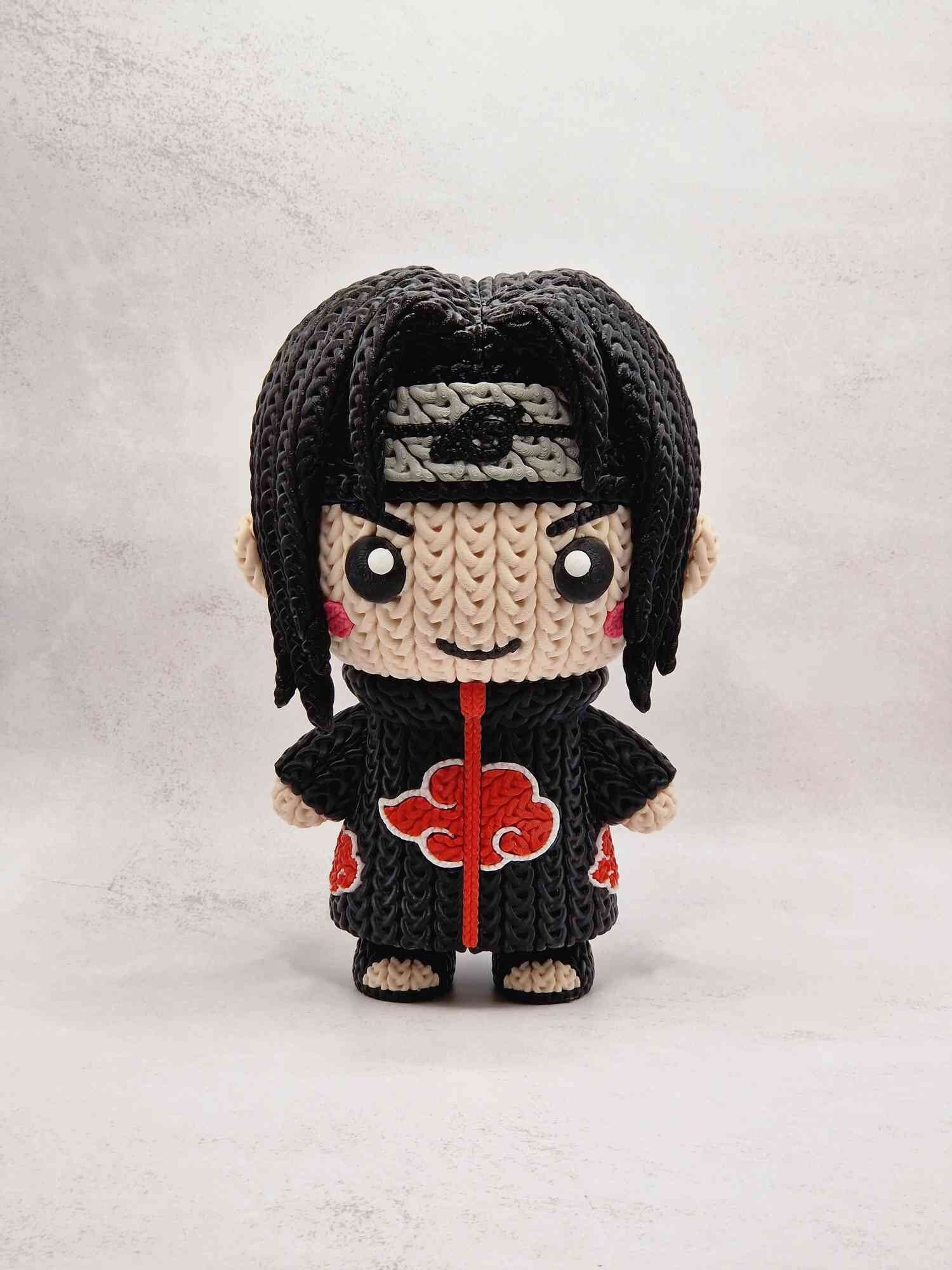 3D gedruckte Figur in Häkel Optik