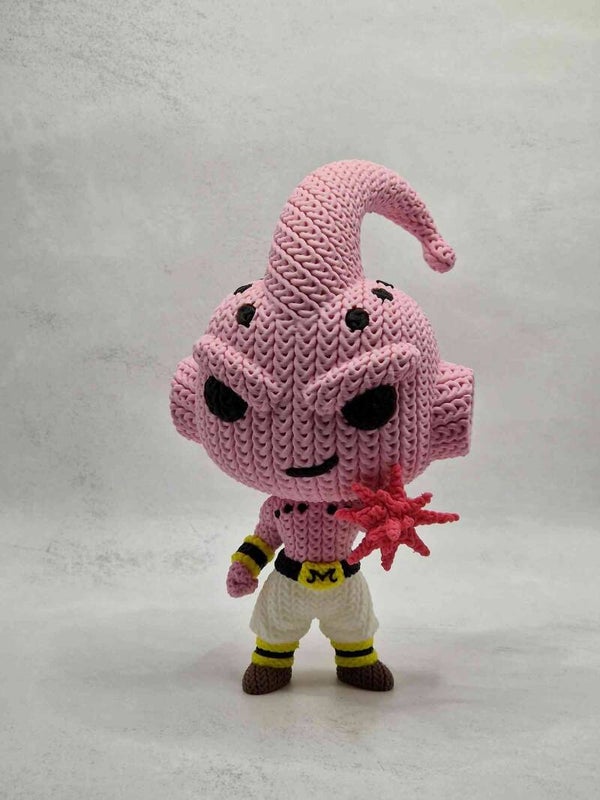 3D gedruckte Figur in Häkel Optik