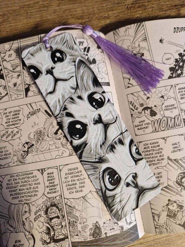 3D Hueforge Lesezeichen