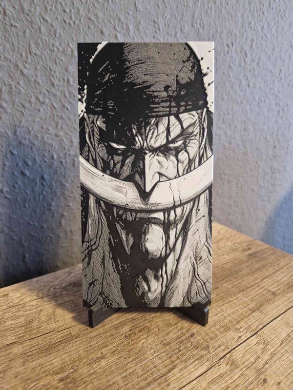 3D Hueforge Kunstbild: Anime