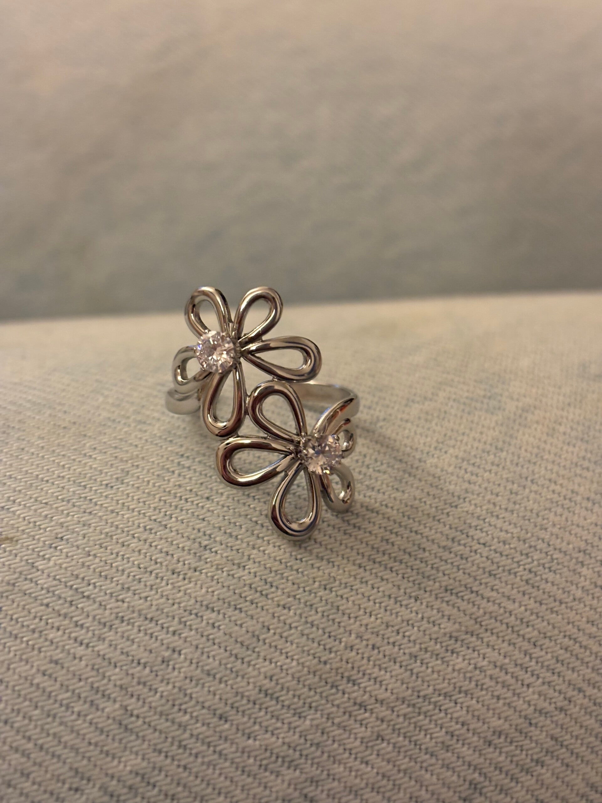 Bague Floralia Argenté