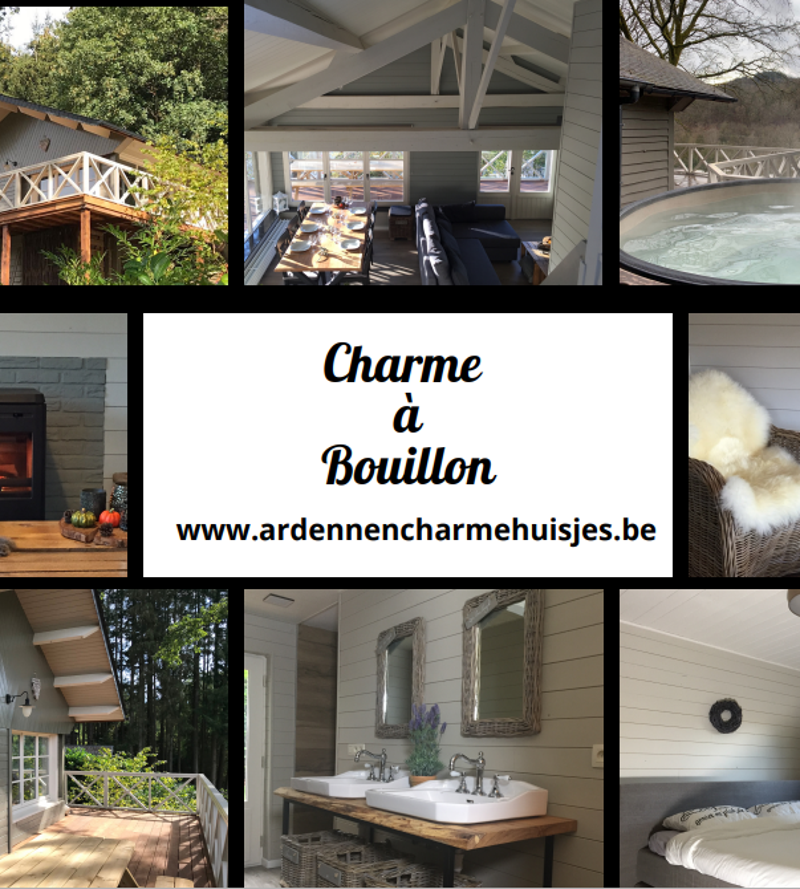 vakantiehuis huren bouillon met wellness sauna en  jacuzzi