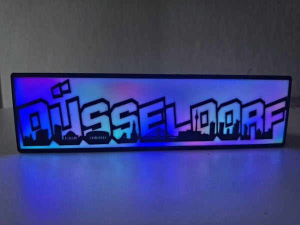 Düsseldorf LED Lampe