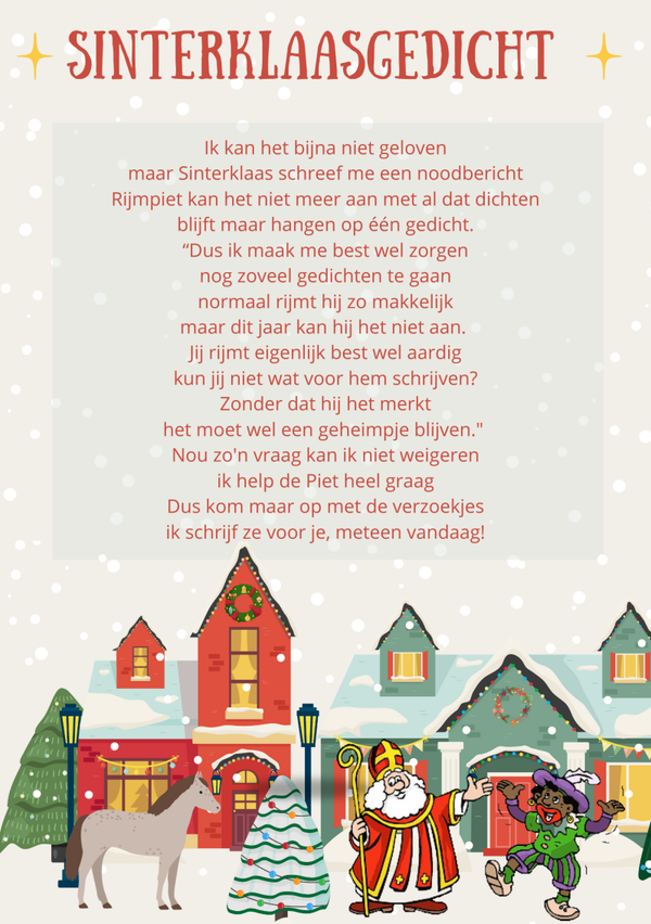 Sinterklaasgedicht