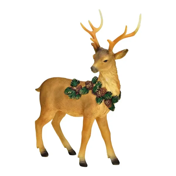 Stag in poly bruin