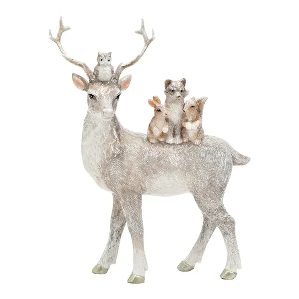 Hert van poly wit, beige