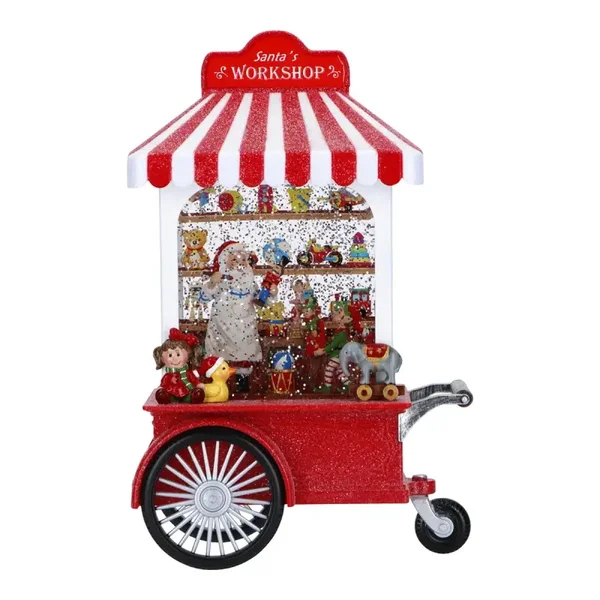 Santa's workshop water spinning