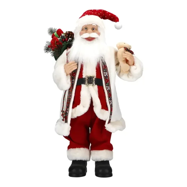 Santa nordic with bear