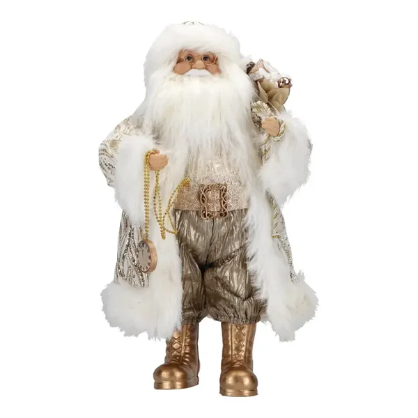 Santa gold 47 cm