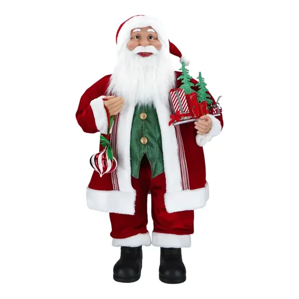 Santa with gift
