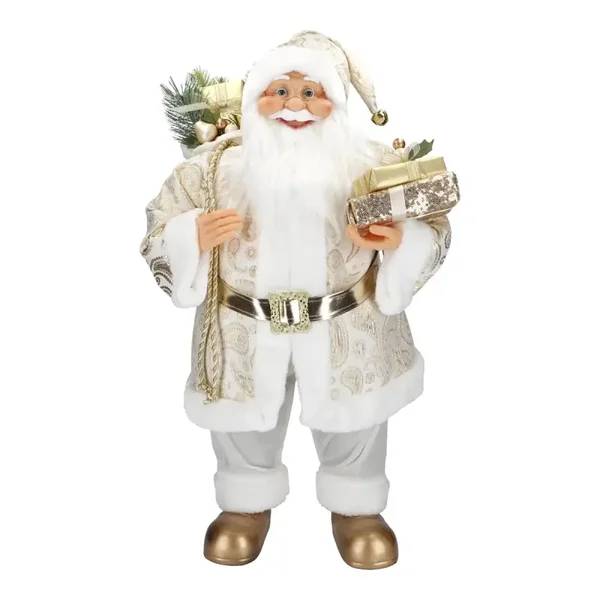Santa standing gold