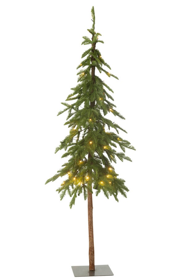 Kerstboom+Led Kunststof Groen Large