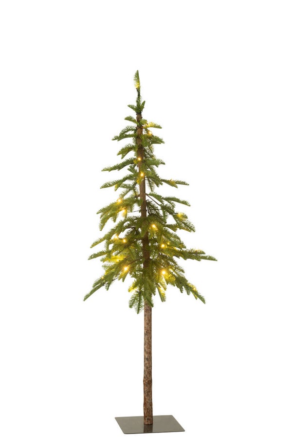 Kerstboom+Led Kunststof Groen Small