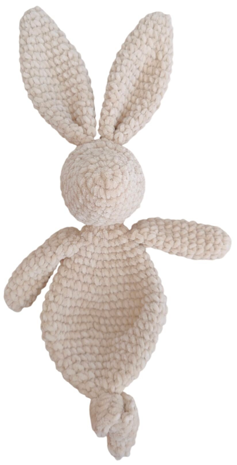 Gehaakte knuffel: konijn - beige