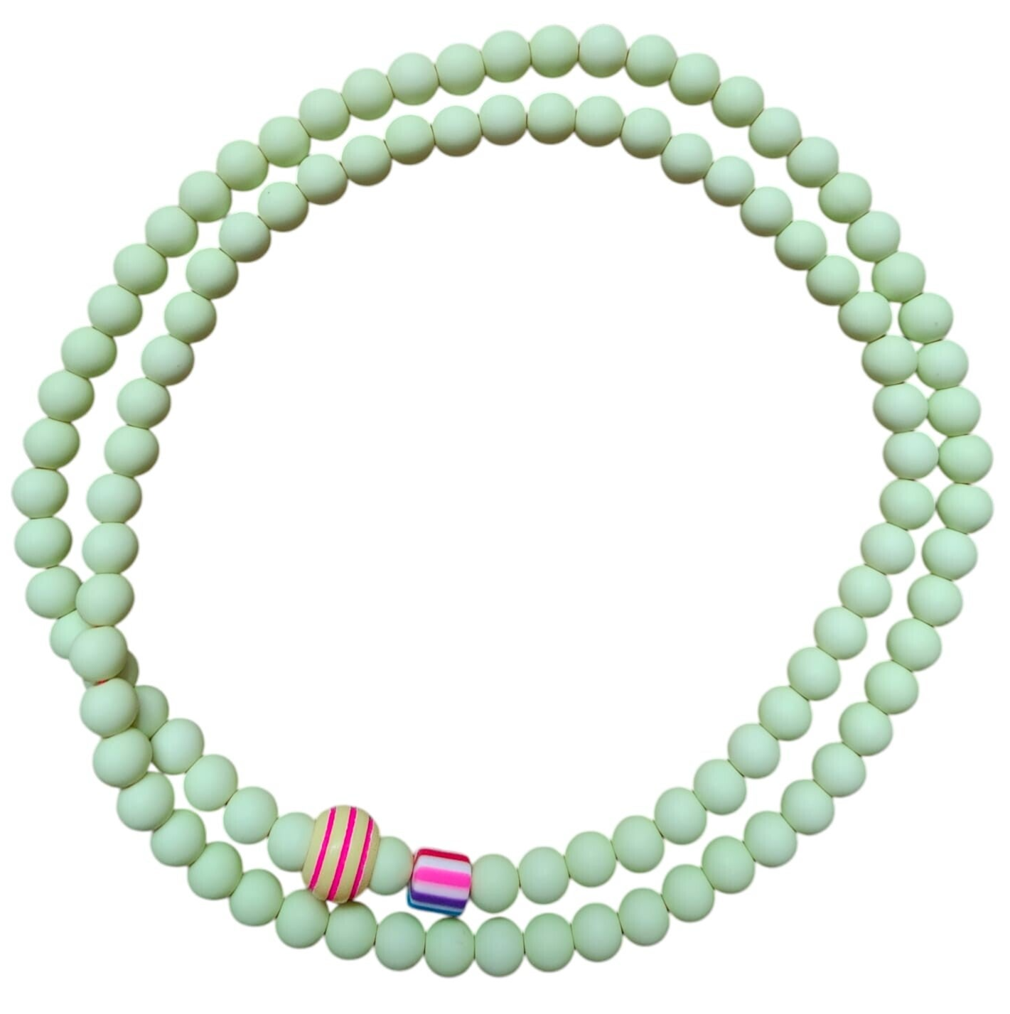 Vrolijke kinderketting groen