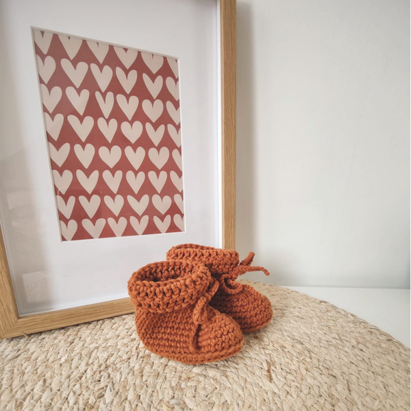 Slofjes baby - bruin