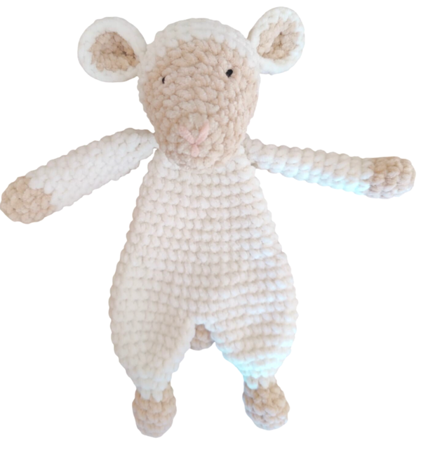 Gehaakte knuffel: schaapje