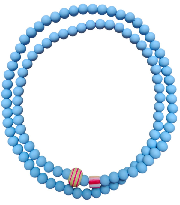Vrolijke kinderketting blauw
