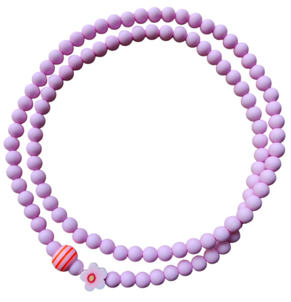 Vrolijke kinderketting licht roze