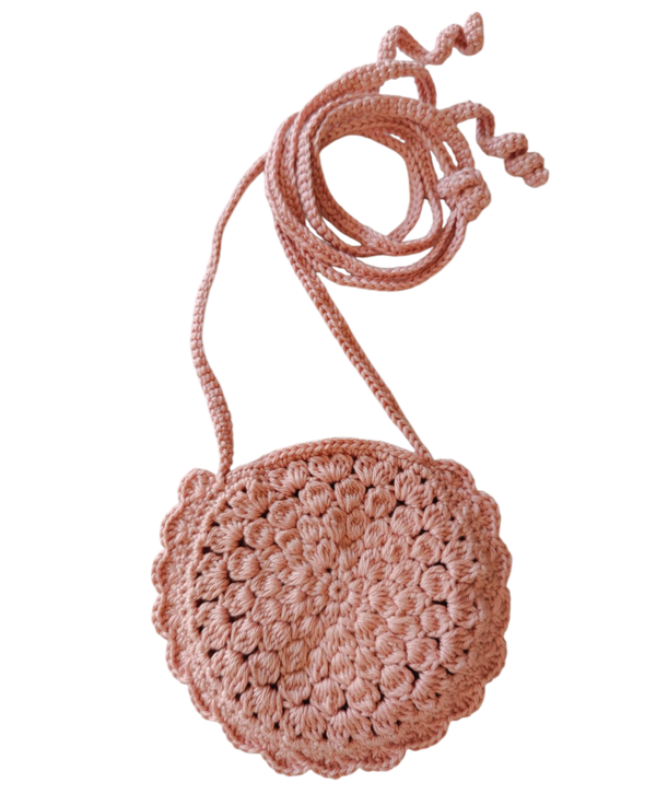 Schoudertasje rond - zelf samenstellen