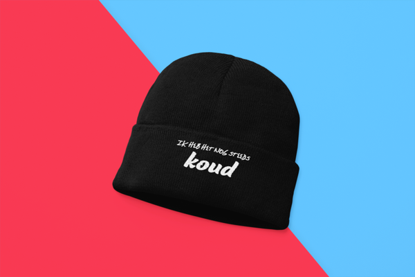 Beanie Heb het nog steeds koud.