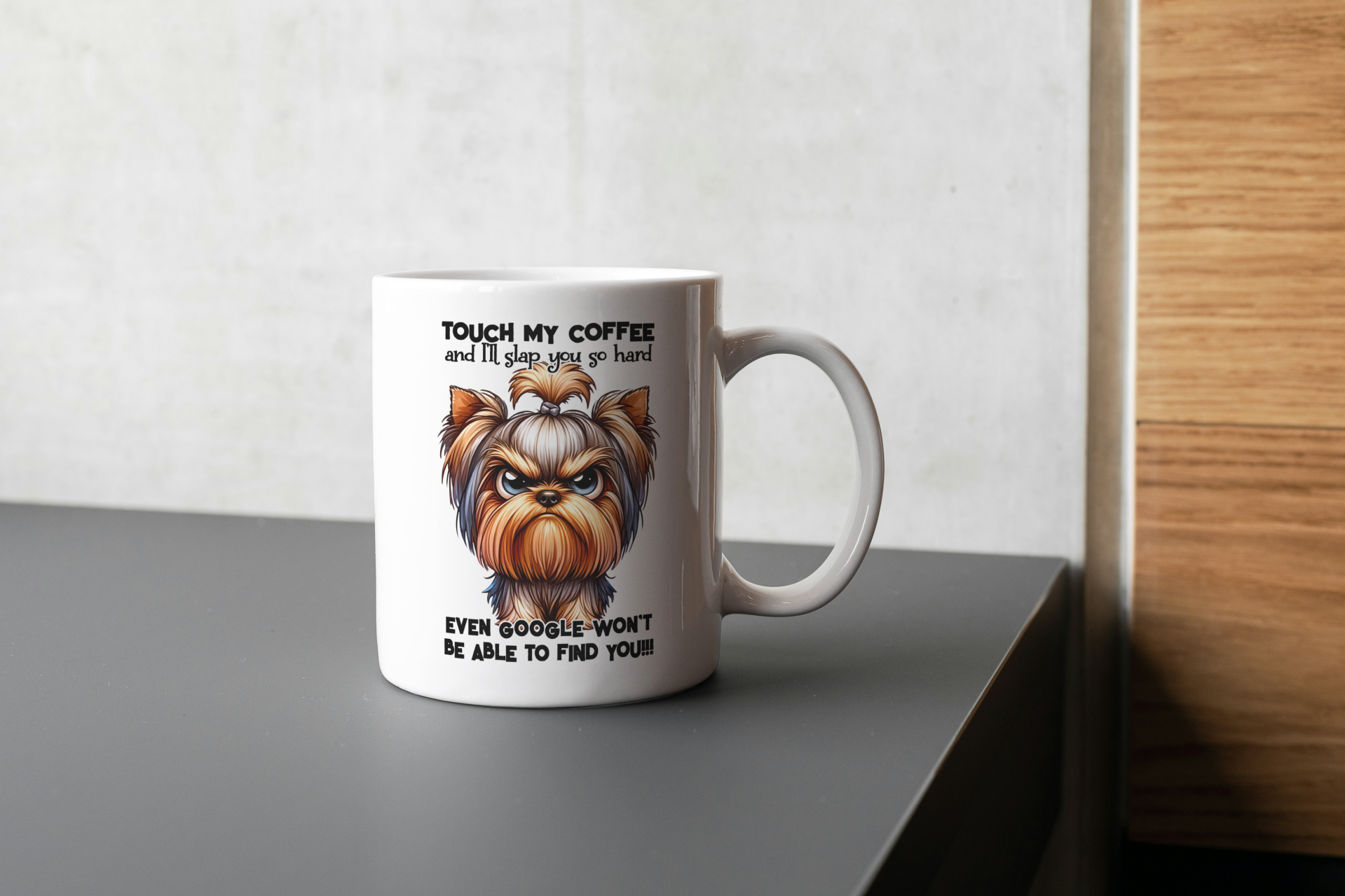 Touch my coffee (versie 1)
