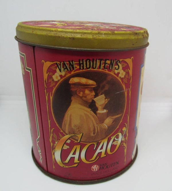 Nr: 20. Cacao blik van  Van Houten's